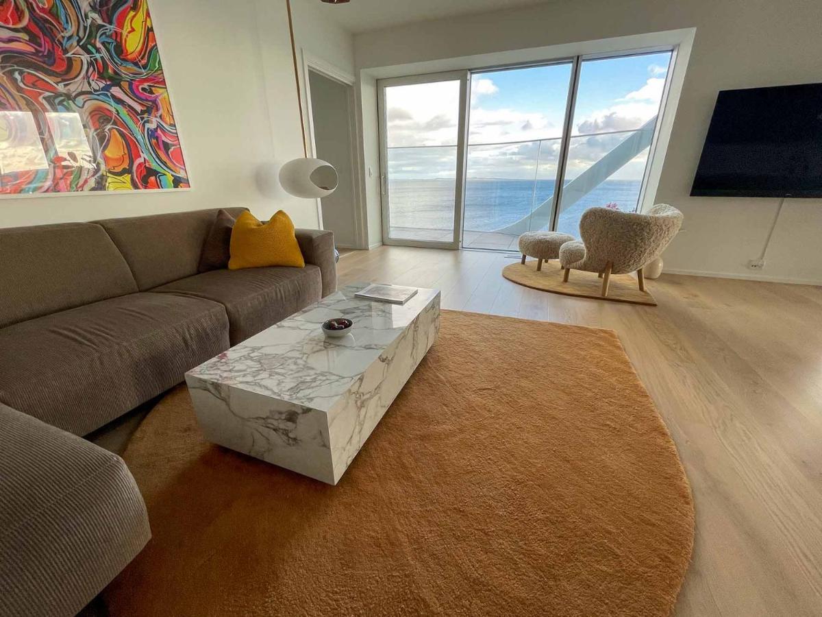 Amazing Sea View Apartment Århus Zewnętrze zdjęcie